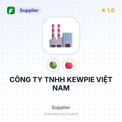 CÔNG TY TNHH KEWPIE VIỆT NAM – summary card, no photo uploaded yet
