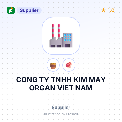 CONG TY TNHH KIM MAY ORGAN VIET NAM – summary card, no photo uploaded yet