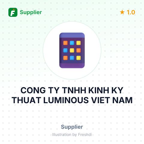 CONG TY TNHH KINH KY THUAT LUMINOUS VIET NAM – summary card, no photo uploaded yet
