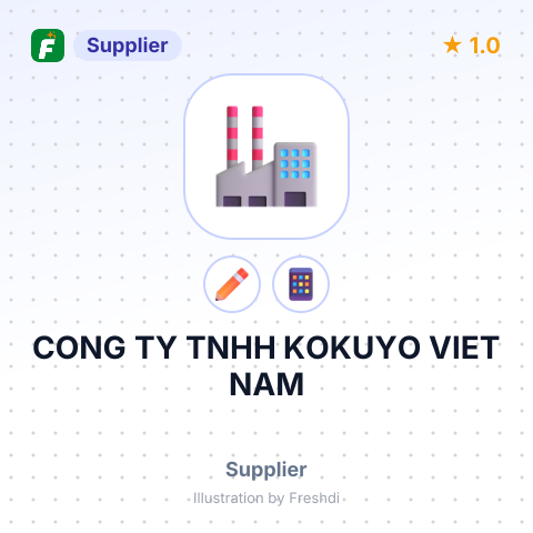CONG TY TNHH KOKUYO VIET NAM – summary card, no photo uploaded yet