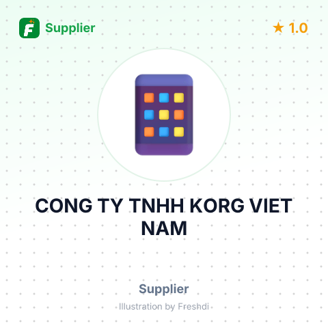 CONG TY TNHH KORG VIET NAM – summary card, no photo uploaded yet