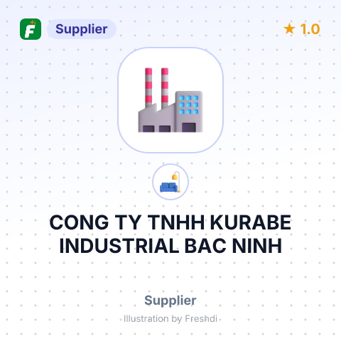 CONG TY TNHH KURABE INDUSTRIAL BAC NINH – summary card, no photo uploaded yet