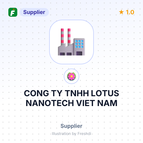 CONG TY TNHH LOTUS NANOTECH VIET NAM – summary card, no photo uploaded yet