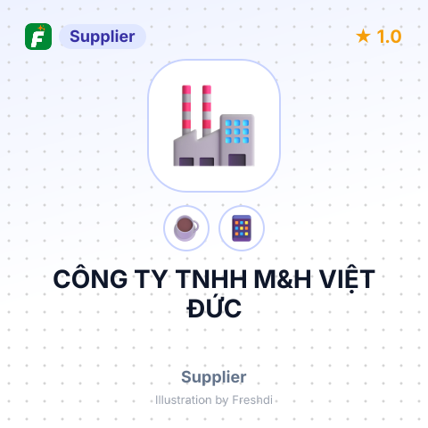 CÔNG TY TNHH M&H VIỆT ĐỨC – summary card, no photo uploaded yet