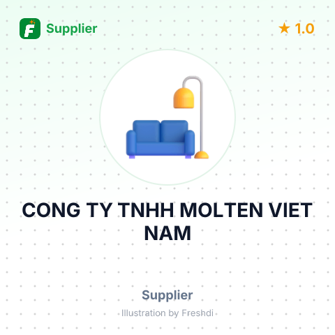 CONG TY TNHH MOLTEN VIET NAM – summary card, no photo uploaded yet