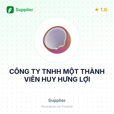 CÔNG TY TNHH MỘT THÀNH VIÊN HUY HƯNG LỢI – summary card, no photo uploaded yet