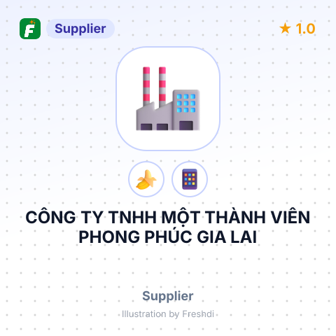 CÔNG TY TNHH MỘT THÀNH VIÊN PHONG PHÚC GIA LAI – summary card, no photo uploaded yet