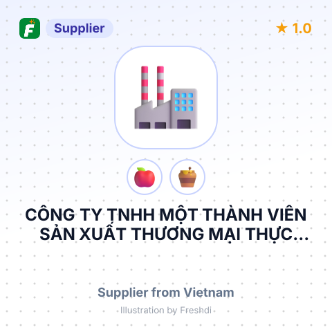 CÔNG TY TNHH MỘT THÀNH VIÊN SẢN XUẤT THƯƠNG MẠI THỰC PHẨM CÔNG DANH – summary card, no photo uploaded yet