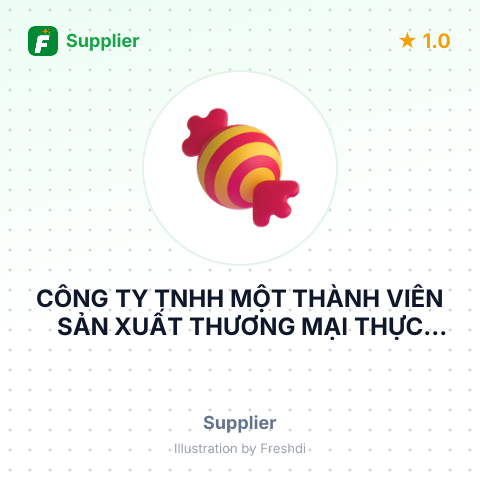 CÔNG TY TNHH MỘT THÀNH VIÊN SẢN XUẤT THƯƠNG MẠI THỰC PHẨM CÔNG DANH – summary card, no photo uploaded yet