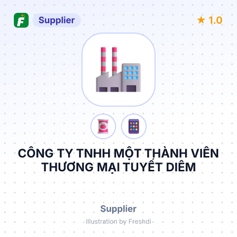 CÔNG TY TNHH MỘT THÀNH VIÊN THƯƠNG MẠI TUYẾT DIÊM – summary card, no photo uploaded yet