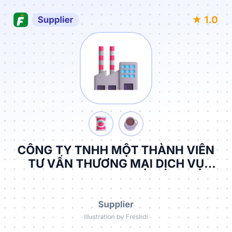 CÔNG TY TNHH MỘT THÀNH VIÊN TƯ VẤN THƯƠNG MẠI DỊCH VỤ HOA VÀ TIẾN – summary card, no photo uploaded yet