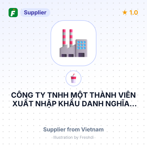 CÔNG TY TNHH MỘT THÀNH VIÊN XUẤT NHẬP KHẨU DANH NGHĨA – summary card, no photo uploaded yet