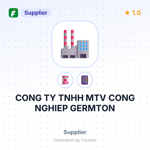 CONG TY TNHH MTV CONG NGHIEP GERMTON – summary card, no photo uploaded yet