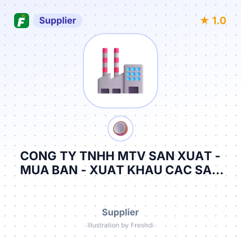 CONG TY TNHH MTV SAN XUAT - MUA BAN - XUAT KHAU CAC SAN PHAM TU DUA TIEN PHUOC TAI – summary card, no photo uploaded yet