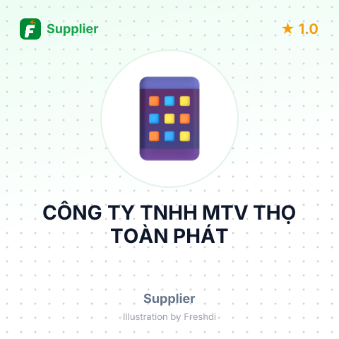 CÔNG TY TNHH MTV THỌ TOÀN PHÁT – summary card, no photo uploaded yet