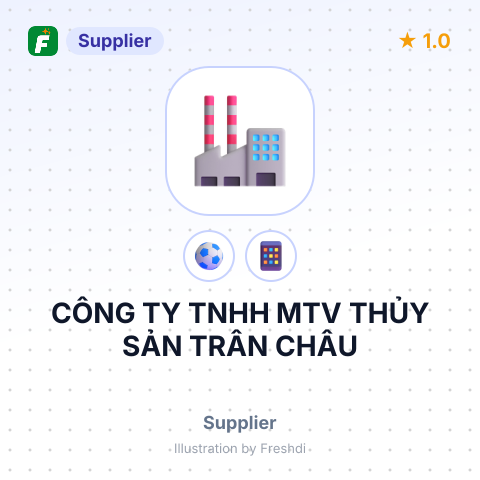 CÔNG TY TNHH MTV THỦY SẢN TRÂN CHÂU – summary card, no photo uploaded yet