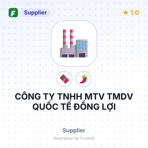 CÔNG TY TNHH MTV TMDV QUỐC TẾ ĐỒNG LỢI – summary card, no photo uploaded yet