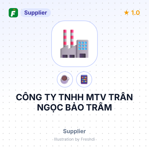 CÔNG TY TNHH MTV TRẦN NGỌC BẢO TRÂM – summary card, no photo uploaded yet