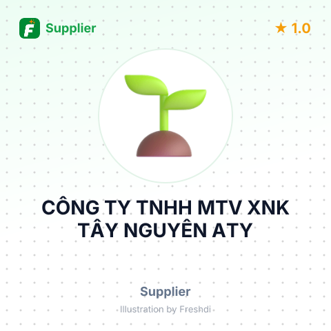 CÔNG TY TNHH MTV XNK TÂY NGUYÊN ATY – summary card, no photo uploaded yet