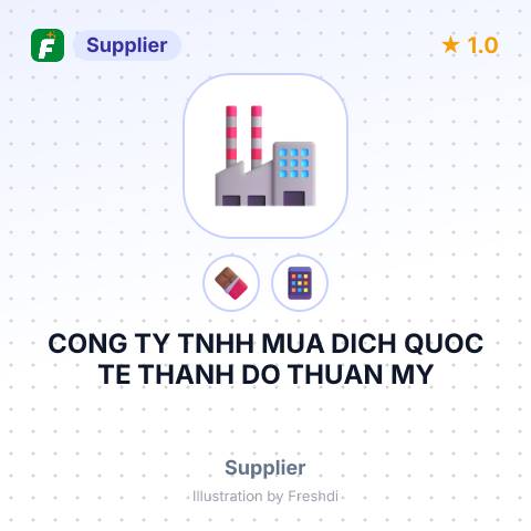 CONG TY TNHH MUA DICH QUOC TE THANH DO THUAN MY – summary card, no photo uploaded yet