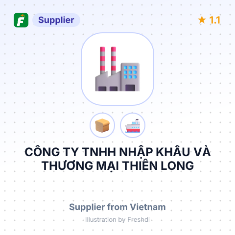 CÔNG TY TNHH NHẬP KHẨU VÀ THƯƠNG MẠI THIÊN LONG – summary card, no photo uploaded yet