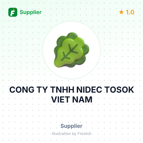 CONG TY TNHH NIDEC TOSOK VIET NAM – summary card, no photo uploaded yet