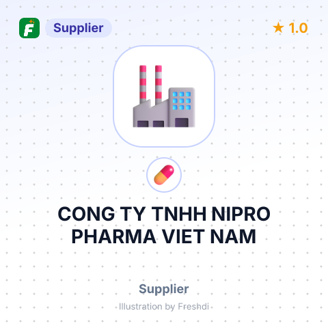 CONG TY TNHH NIPRO PHARMA VIET NAM – summary card, no photo uploaded yet
