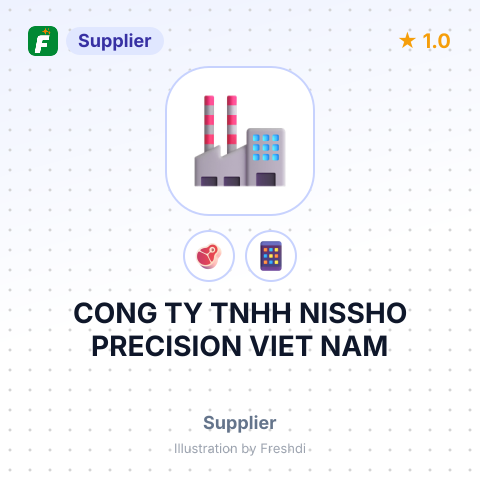 CONG TY TNHH NISSHO PRECISION VIET NAM – summary card, no photo uploaded yet
