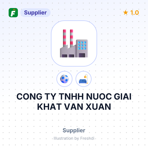 CONG TY TNHH NUOC GIAI KHAT VAN XUAN – summary card, no photo uploaded yet