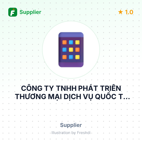CÔNG TY TNHH PHÁT TRIỂN THƯƠNG MẠI DỊCH VỤ QUỐC TẾ VIỆT – summary card, no photo uploaded yet