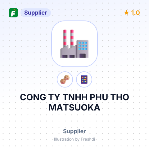 CONG TY TNHH PHU THO MATSUOKA – summary card, no photo uploaded yet