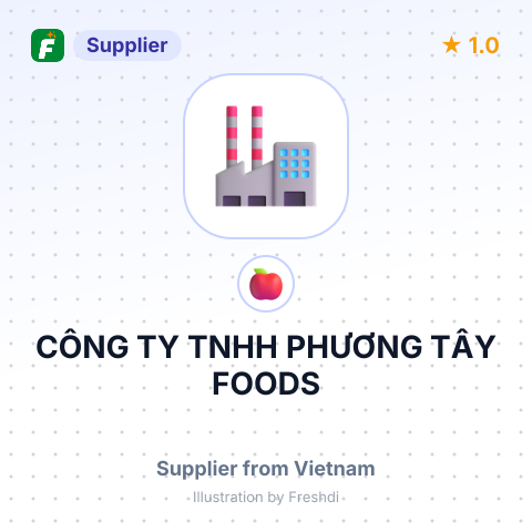 CÔNG TY TNHH PHƯƠNG TÂY FOODS – summary card, no photo uploaded yet