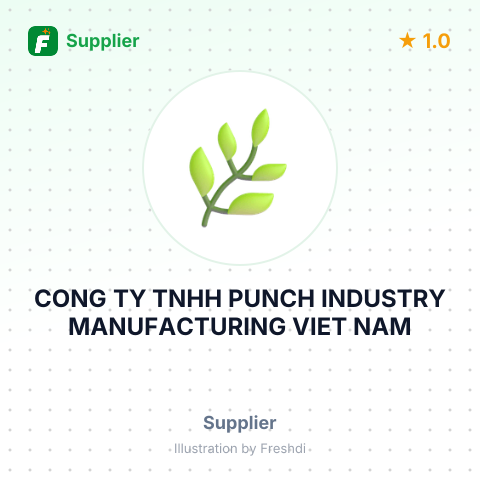 CONG TY TNHH PUNCH INDUSTRY MANUFACTURING VIET NAM – summary card, no photo uploaded yet