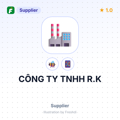 CÔNG TY TNHH R.K – summary card, no photo uploaded yet