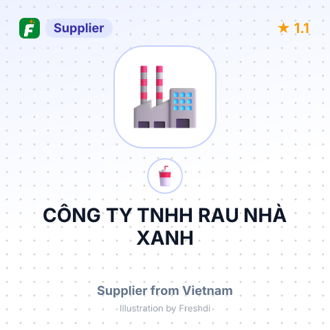 CÔNG TY TNHH RAU NHÀ XANH – summary card, no photo uploaded yet