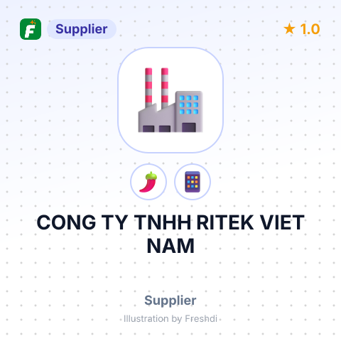CONG TY TNHH RITEK VIET NAM – summary card, no photo uploaded yet