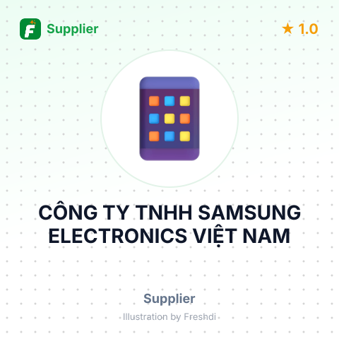 CÔNG TY TNHH SAMSUNG ELECTRONICS VIỆT NAM – summary card, no photo uploaded yet