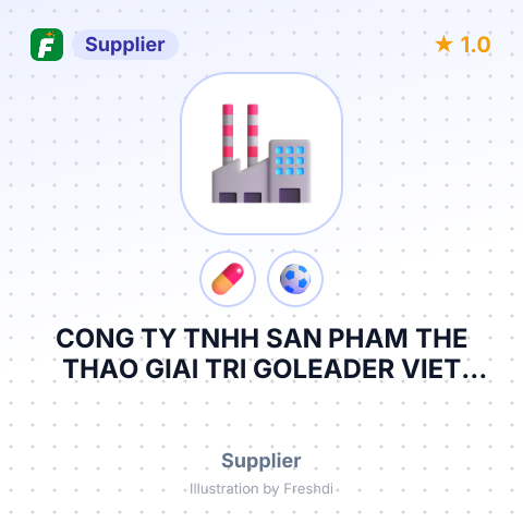 CONG TY TNHH SAN PHAM THE THAO GIAI TRI GOLEADER VIET NAM – summary card, no photo uploaded yet