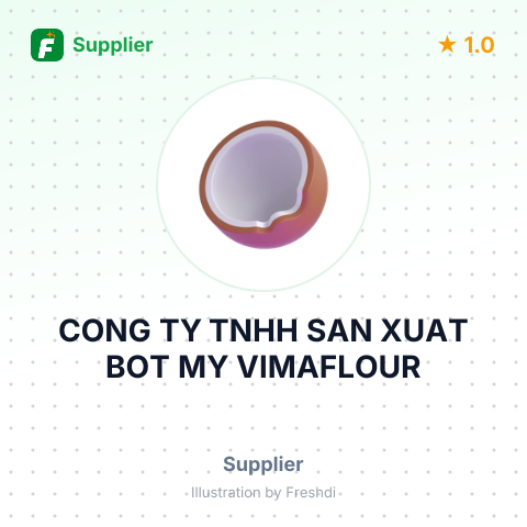 CONG TY TNHH SAN XUAT BOT MY VIMAFLOUR – summary card, no photo uploaded yet