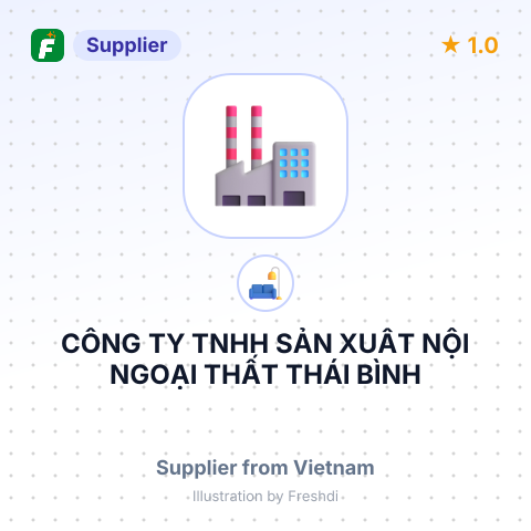 CÔNG TY TNHH SẢN XUẤT NỘI NGOẠI THẤT THÁI BÌNH DƯƠNG – summary card, no photo uploaded yet