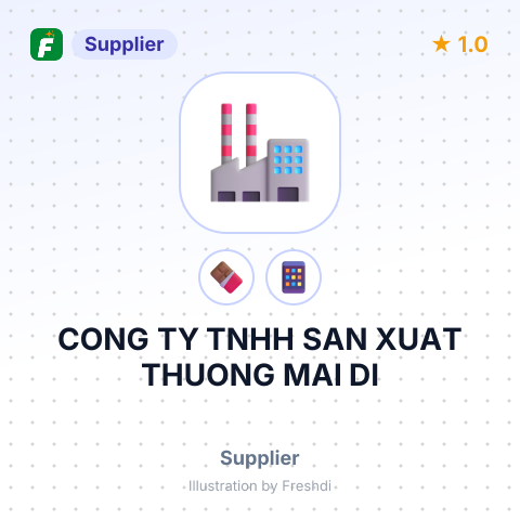 CONG TY TNHH SAN XUAT THUONG MAI DI – summary card, no photo uploaded yet
