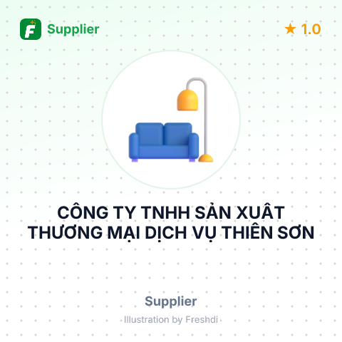CÔNG TY TNHH SẢN XUẤT THƯƠNG MẠI DỊCH VỤ THIÊN SƠN – summary card, no photo uploaded yet