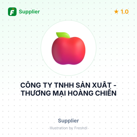 CÔNG TY TNHH SẢN XUẤT - THƯƠNG MẠI HOÀNG CHIẾN – summary card, no photo uploaded yet