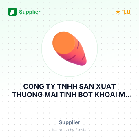 CONG TY TNHH SAN XUAT THUONG MAI TINH BOT KHOAI MI NHUT PHAT – summary card, no photo uploaded yet