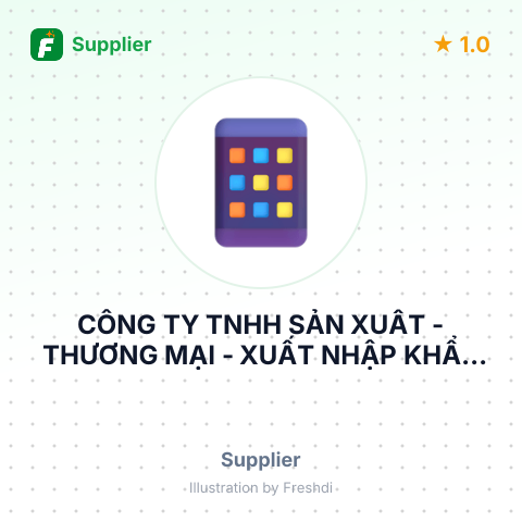 CÔNG TY TNHH SẢN XUẤT - THƯƠNG MẠI - XUẤT NHẬP KHẨU BLV – summary card, no photo uploaded yet