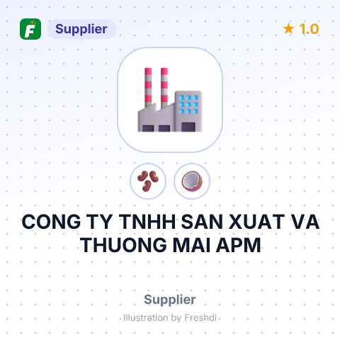 CONG TY TNHH SAN XUAT VA THUONG MAI APM – summary card, no photo uploaded yet