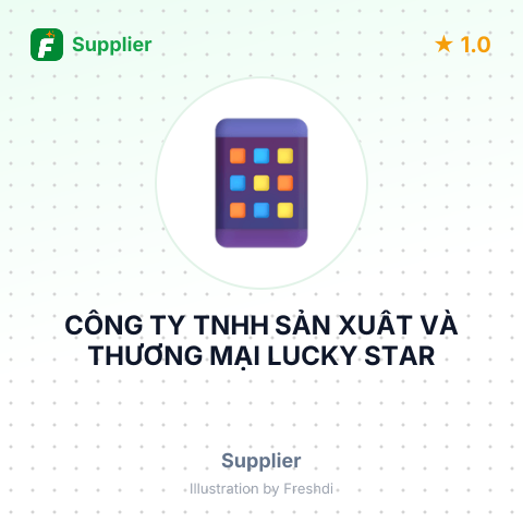 CÔNG TY TNHH SẢN XUẤT VÀ THƯƠNG MẠI LUCKY STAR – summary card, no photo uploaded yet