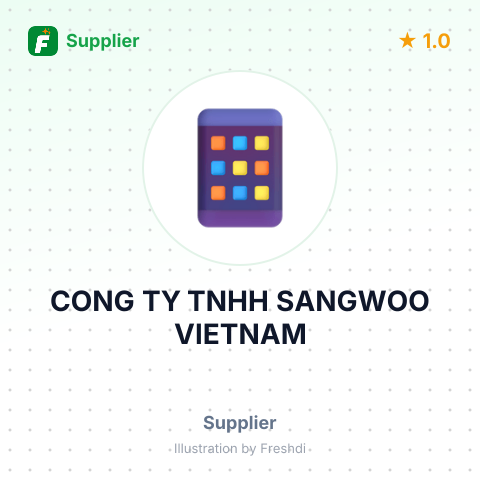 CONG TY TNHH SANGWOO VIETNAM – summary card, no photo uploaded yet