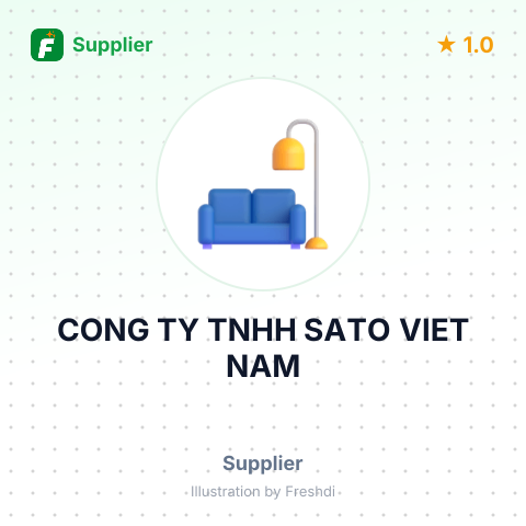 CONG TY TNHH SATO VIET NAM – summary card, no photo uploaded yet
