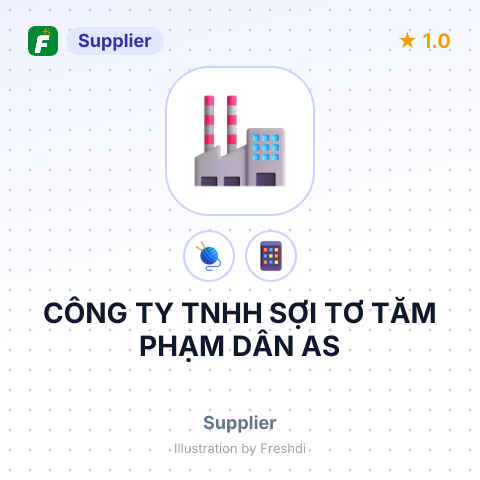 CÔNG TY TNHH SỢI TƠ TẰM PHẠM DÂN AS – summary card, no photo uploaded yet